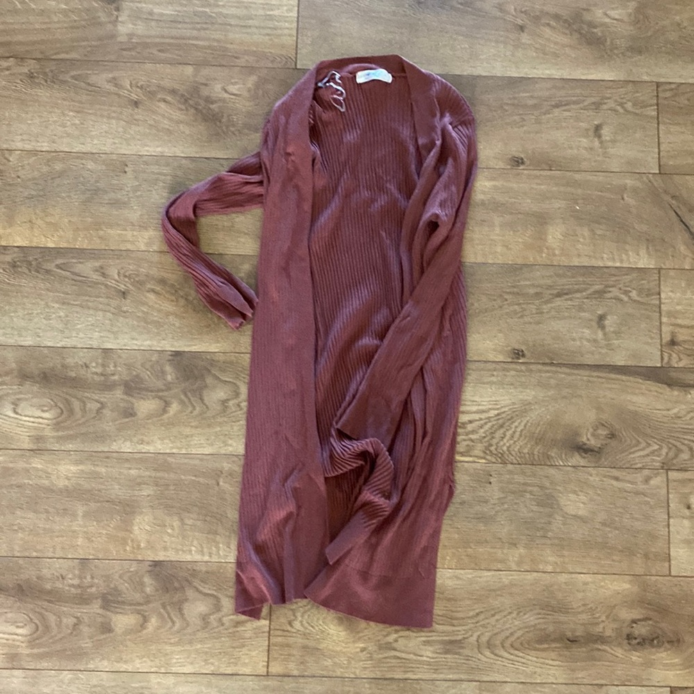 Mahina L long cardigan